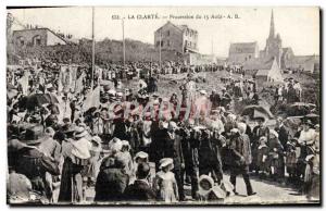 Old Postcard The Clarity Procession of 15 August