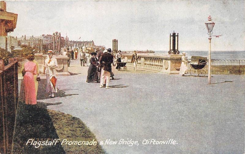 BR59725 flagstaff promenade  a new bridge cliftonville  uk