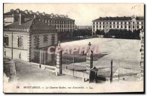 Old Postcard Montargis Barracks Gudin Overview Militaria