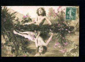 3134815 Girl NYMPH Fairy MERMAID Vintage PHOTO PC