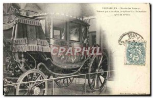 Old Postcard Versailles Musee Des Cars Car which led Josephine at Malmaison a...