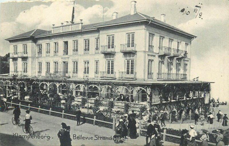 Denmark Copenhagen Klampenborg Bellevue Strand Hotel 1910 unit of 2 postcards 