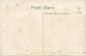 india, BAROCH, Railway Station, Train (1910s) Embossed White Border, Postcard