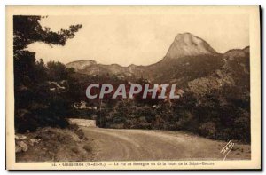 Postcard Old Gemenos B The R Plc of Britain saw the road of Sainte Baume