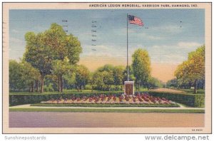 American Legion Memorial Harrison Park Hammond Indiana 1940