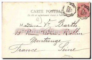 Postcard Old Train Etaples