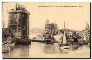 Old Postcard La Rochelle Harbor And The Rour The Sergeants Charter