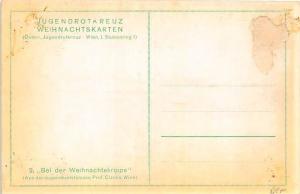 Franz Cizek's Youth Red Cross Christmas Signed Steffi Kraus Postcard