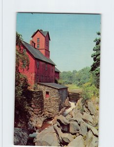 Postcard Old Grist Mill, Jericho, Vermont