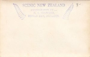 Postcard RPPC Pohutu Geyser Rotorua New Zealand