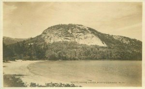 North Conway New Hampshire White Horse Ledge 1920s RPPC Photo Postcard 21-6666