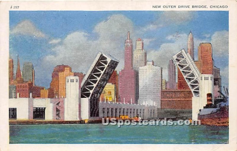 New Outer Drive Bridge - Chicago, Illinois IL  