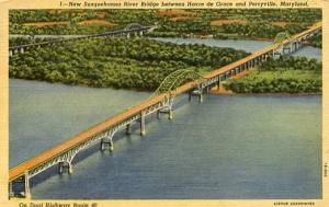 MD - New Susquehanna River Bridge between Havre de Grace & Perryville, Route 40