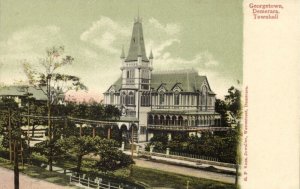 british guiana, Guyana, Demerara, GEORGETOWN, Town Hall (19010s) Postcard