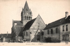 View of Rully Eglise Notre-Dame et Saint-Rieul France, Vintage Postcard