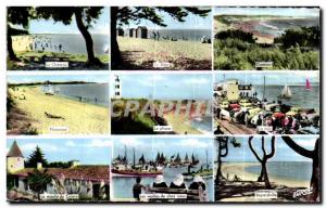 Old Postcard Cote de Lumiere IThe D Oleron (Ms. Ch)