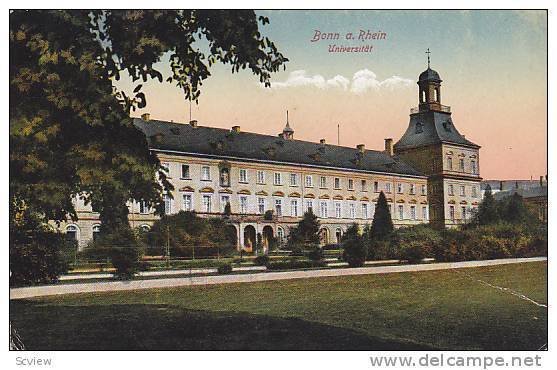 Universitat, Bonn a. Rhein (North Rhine Westphalia), Germany, 1900-1910s