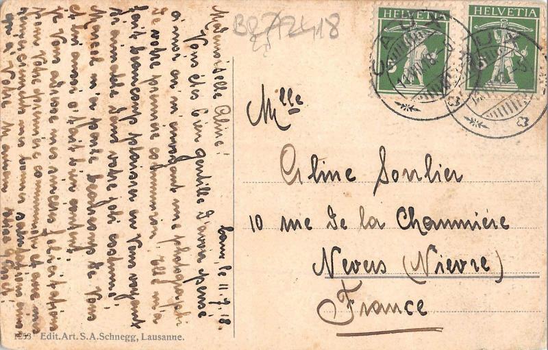 BR72418 caux palace train railway switzerland