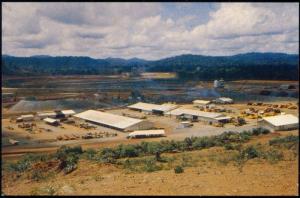 suriname, AFOBAKA AFFOBAKKA, Basis Camp (1960s)