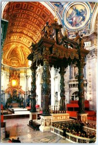 Postcard - Basilica of S. Peter the Confession - Rome, Italy