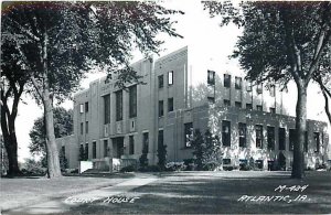 IA, Atlantic, Iowa, RPPC, Court House Exterior View, Cook Co No M-424