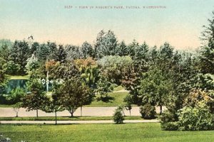 WA - Tacoma, View in Wright's Park