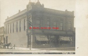 NE, Neligh, Nebraska, RPPC, Gieseker Farm Implements Store, Photo No 13