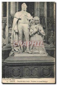 Old Postcard Dreux Chapelle Saint Louis Tomb of Louis Philippe