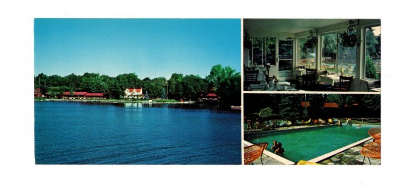 The Glen House, Thousand Islands Parkway Ontario, Vintage Advertising Postcard