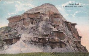 Montana Castle Rock In The Bad Lands 1924