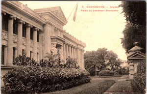 Vietnam Cochinchina Saigon Palais du Lieutenant Gouverneur Postcard 09.58