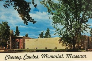 Cheney Cowles memorial Museum Postcard Northwest Arts & Culture Spokane WA