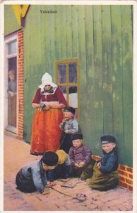 Netherlands Volendam Children Playing