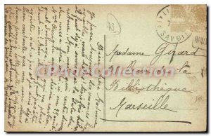 Postcard Old Bourdeau The Lac Du Bourget Castle