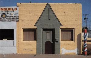 Portales New Mexico view from Betty Brown's barber shop vintage pc (Y6795)