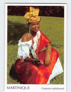 Postcard Costume traditionnel, Martinique, France