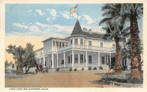 LAKE VIEW INN Elsinore, CA Riverside County c1910s Vintage Postcard