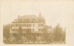 C-1910 Sunset Hill House RPPC Photo Postcard Sugar Hill New Hampshire 12431