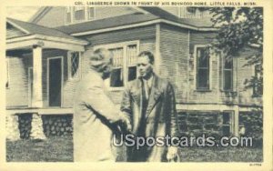 Col Lindbergh, Boyhood Home - Little Falls, Minnesota MN  