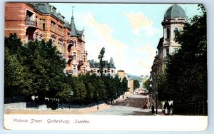 Victoria Street Göteborg GOTHENBURG SWEDEN Postcard