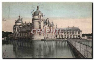 Old Postcard Chateau De Chantilly North Coast West