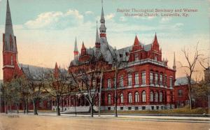 Louisville Kentucky~Baptist Theological Seminary & Warren Memorial Church~c1910