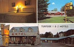 Florence Kentucky Turfside Motels Multiview Vintage Postcard K54093