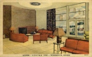 Sonama Inn Lounge - Winnemucca, Nevada NV Postcard
