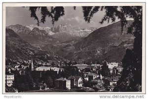 RP; Bolzano-Gries verso il Catinaccio, Gries-Bozen gegen Rosengarten, Trentin...