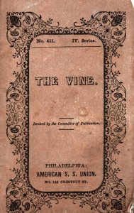 The Vine  Philadelphia  Pennsylvania  No. 411  Small Booklet  2.5 x 4 16 pages