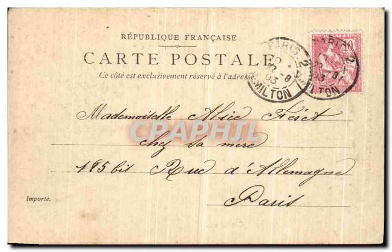 Postcard Old Paris The Conciergerie