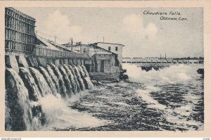 OTTAWA, Ontario, Canada, 1900-1910s; Chaudiere Falls