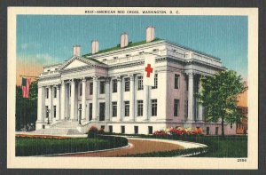 Ca 1924 PPC WASH DC AMERICAN RED CROSS BLDG DATA ON BACK MINT