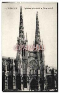 Postcard Old Bordeaux Cathedrale Saint Andre The Arrows